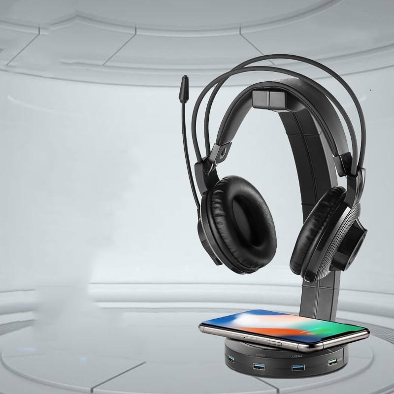 Support de casque gaming RGB BINNUNE - vue principale